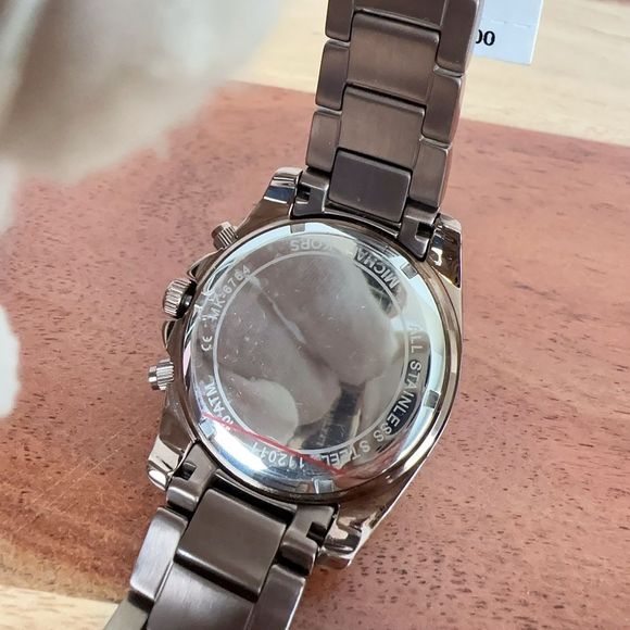 NWT Michael Kors Blair Chronograph Brown Stainless Steel Watch MK6764 - Picture 8 of 8